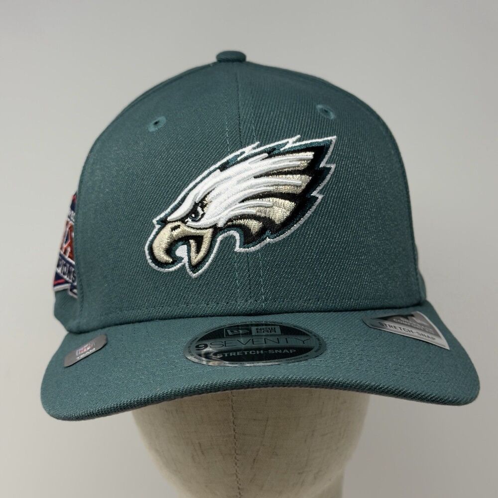 New Era Philadelphia Eagles Super Bowl LIX Champions 9SEVENTY Hat OSFM NEW